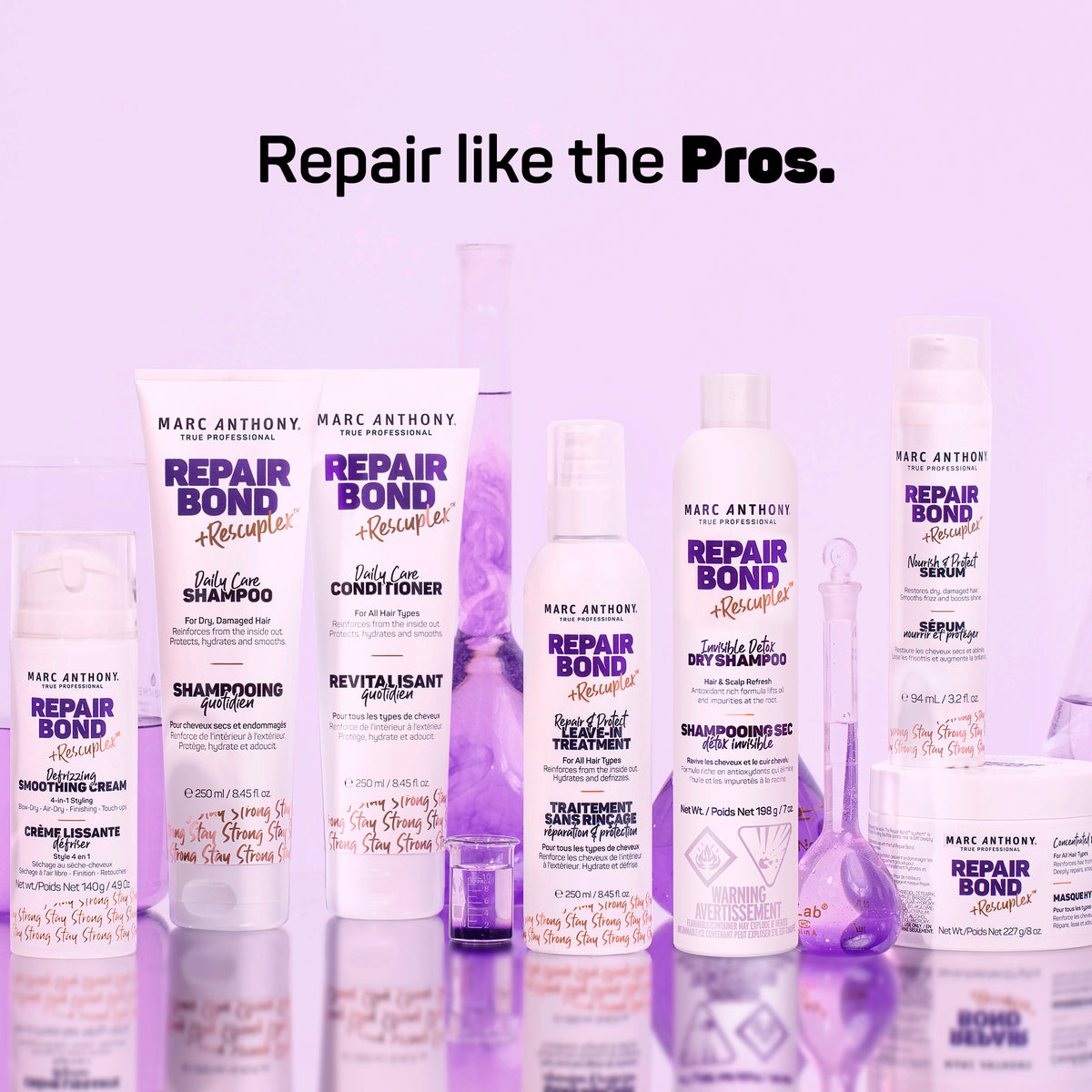 Repair Bond +Rescuplex™ <br> Invisible Detox Dry Shampoo
