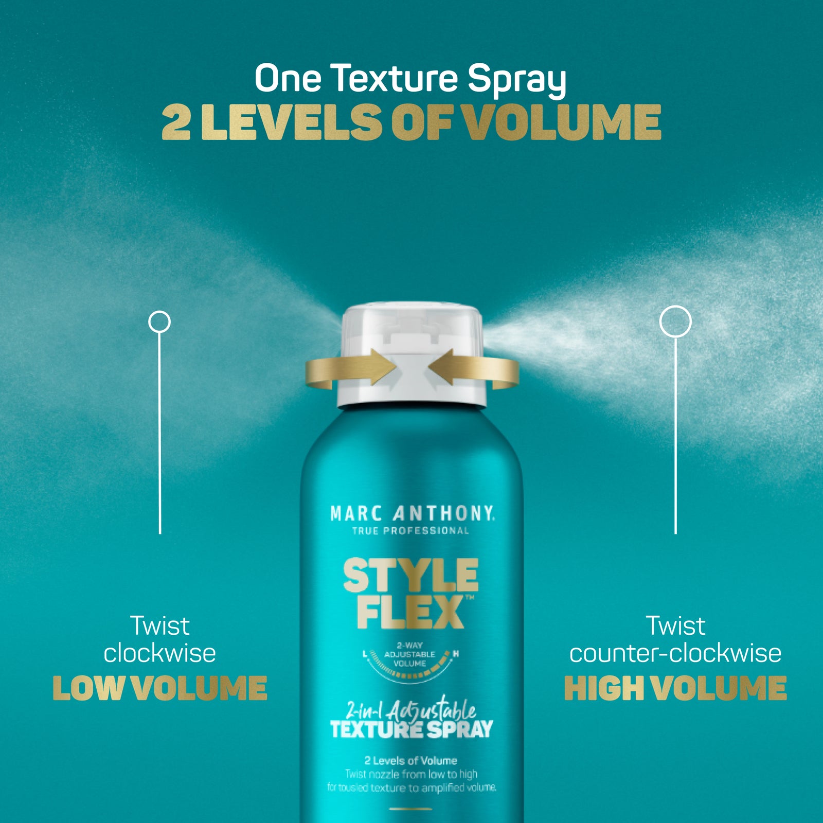 Style Flex™ <br> 2-In-1 Adjustable Texture Spray
